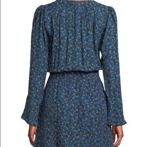 NWT Parker Silk Blend Jasmine Smock Waist Dress